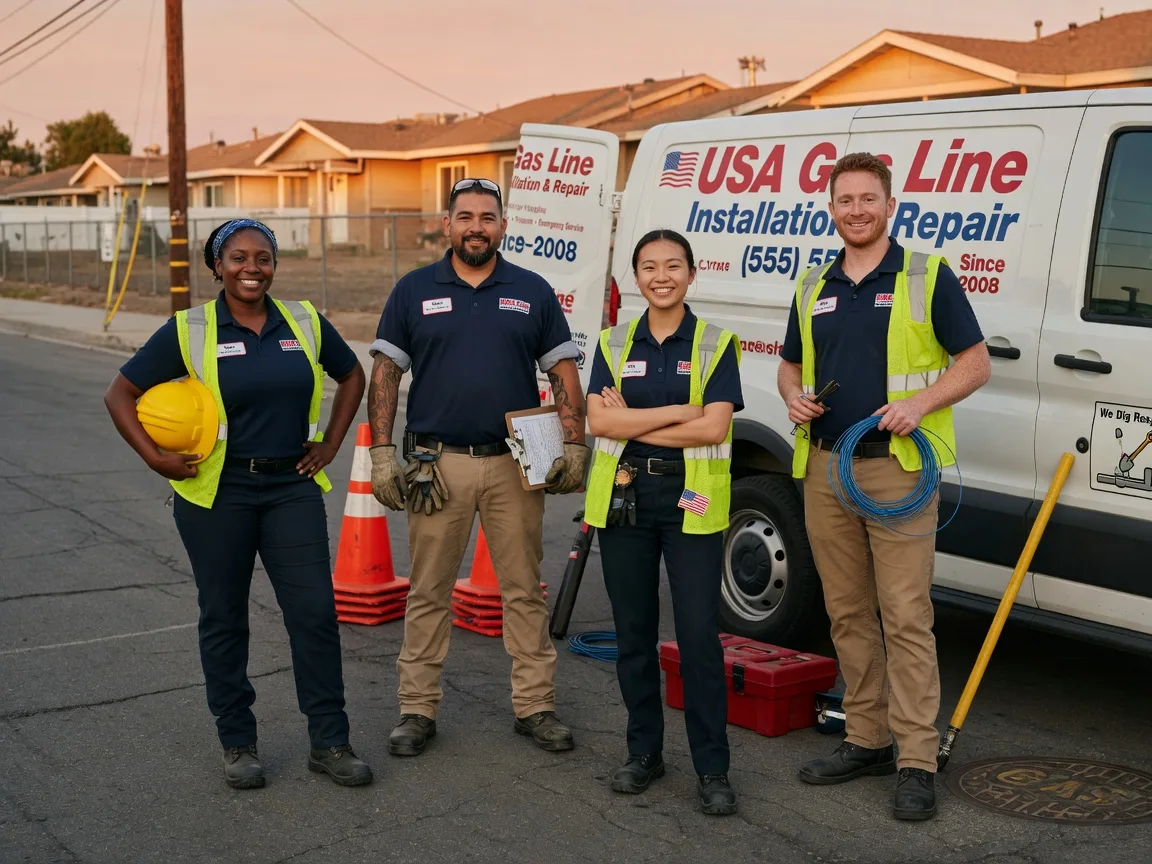 Gas Line Installation company in Joffre, PA